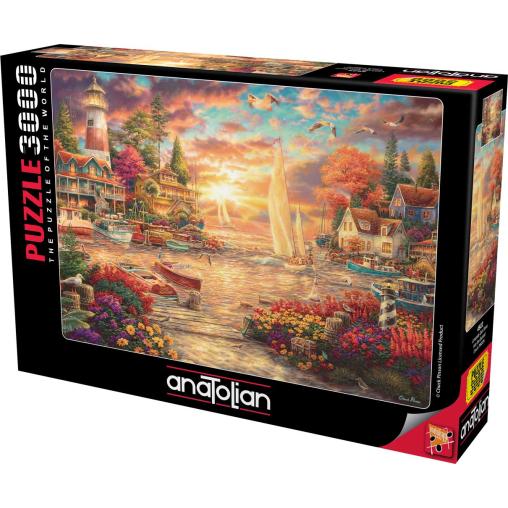 Puzzle Anatolian La Costa al Atardecer de 3000 Piezas