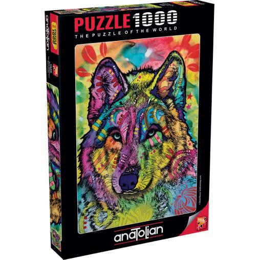 Puzzle Anatolian La Mirada del Lobo de 1000 Piezas