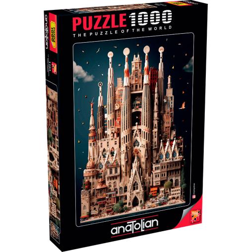 Puzzle Anatolian La Sagrada Familia de 1000 Piezas