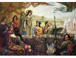 Puzzle Anatolian Lancelot y Ginebra de 3000 Pzs