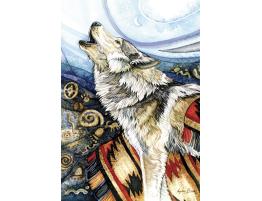 Puzzle Anatolian Lobo Aullando de 260 Piezas