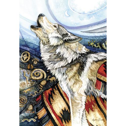 Puzzle Anatolian Lobo Aullando de 260 Piezas