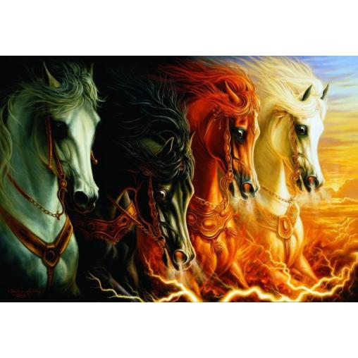 Puzzle Anatolien Les Quatre Chevaux de l'Apocalypse 2000