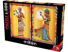 Puzzle Anatolian Mujeres Africanas de 2 x 500 Piezas