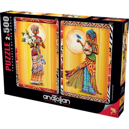 Puzzle Anatolian Mujeres Africanas de 2 x 500 Piezas