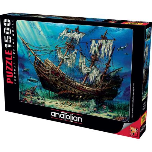 Puzzle Anatolian Naufragio en el Mar de 1500 Piezas