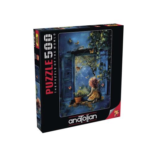 Puzzle Anatolian Noche Azul de 500 Piezas