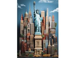 Puzzle Anatolian Nueva York de 1500 Piezas