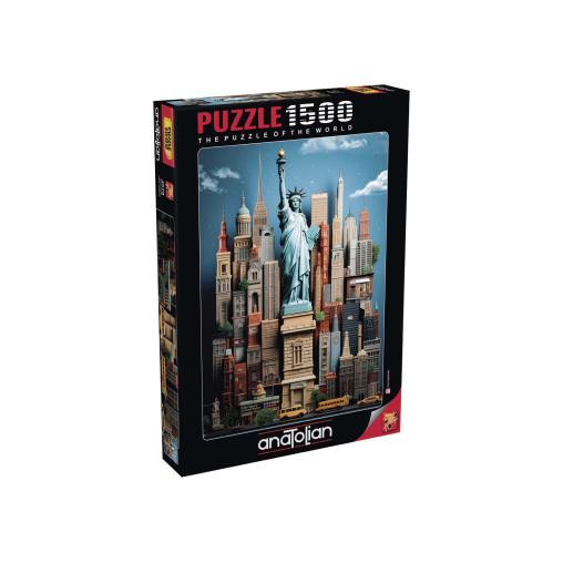 Puzzle Anatolian Nueva York de 1500 Piezas