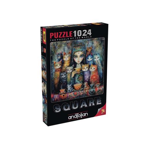 Puzzle Anatolian Ojos Mágicos, Formato Cuadrado 1000 Piezas