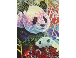 Puzzle Anatolian Panda de Arcoiris de 1000 Piezas