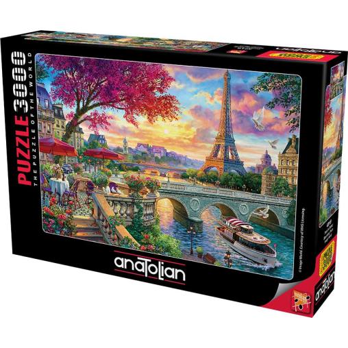 Puzzle Anatolian Paris Floreciente de 3000 Piezas