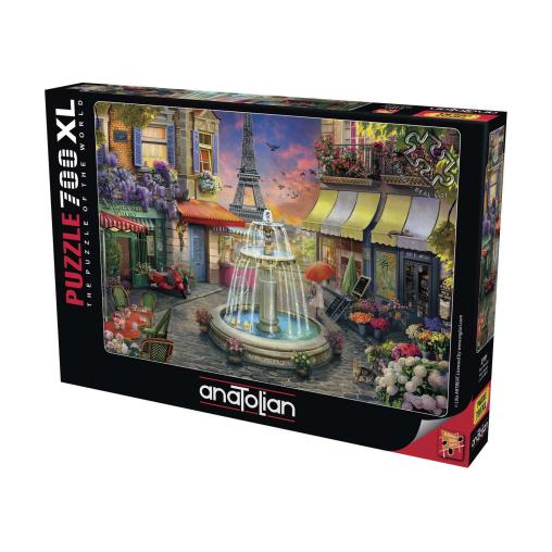 Puzzle Anatolian Plaza de París XXL de 700 Piezas