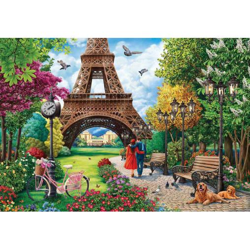 Puzzle Anatolian Primavera en París de 500 Piezas