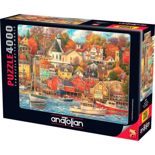 Puzzle Anatolian Puerto en los Buenos Tiempos de 4000 Pzs