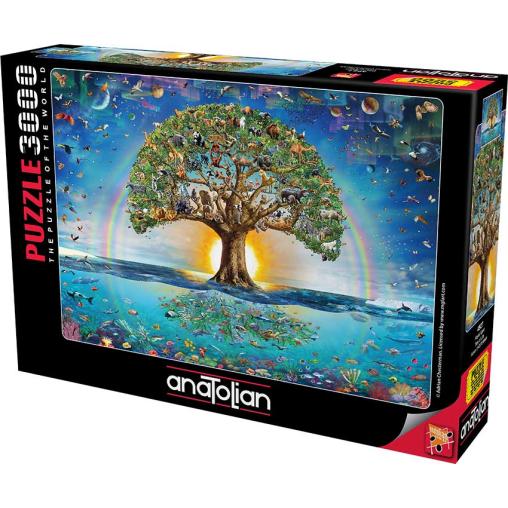 Puzzle Anatolian Árbol de la Vida de 3000 Pzs