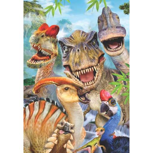 Puzzle Anatolian Selfie de Dinosaurios de 260 Piezas