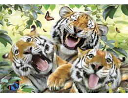 Puzzle Anatolian Selfie de Tigres de 260 Piezas