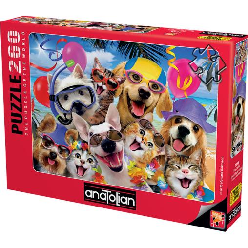 Puzzle Anatolian Selfie Fiesta Playera de 260 Piezas