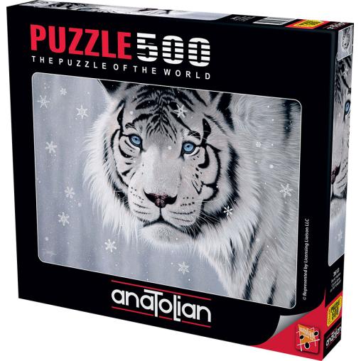 Puzzle Anatolian Tigre de Cristal de 500 Piezas