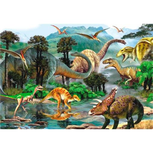 Puzzle Anatolien Vallée Enchantée des Dinosaures 260 Pièces