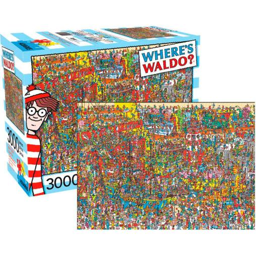 Puzzle Aquarius Dónde Está Waldo de 3000 Piezas