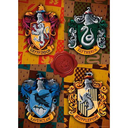 Puzzle Aquarius Harry Potter Casas de Hogwarts de 1000 Pzs