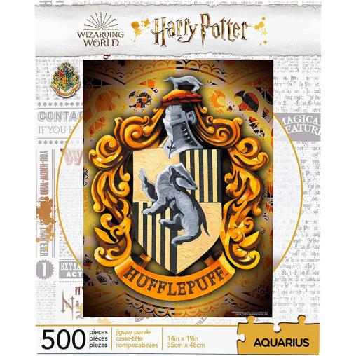 Puzzle Aquarius Harry Potter Hufflepuff de 500 Piezas