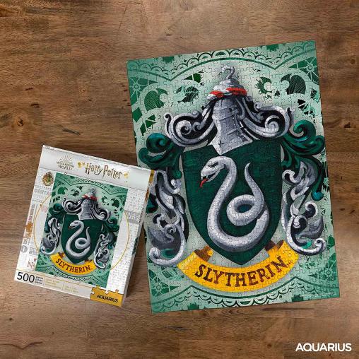 Puzzle Aquarius Harry Potter Slytherin de 500 Piezas