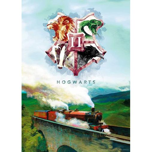 Puzzle Aquarius Harry Potter Tren a Hogwarts de 1000 Pzs