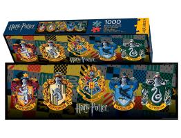 Puzzle Aquarius Panorámico Harry Potter Casas de Hogwarts 1000P