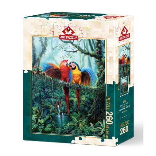 Puzzle Art Puzzle Amor en el Jungla de 260 Piezas