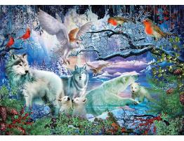 Puzzle Art Puzzle Bosque Glaciar de 500 Piezas