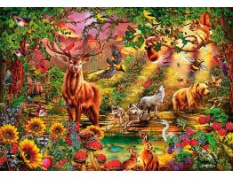 Puzzle Art Puzzle Bosque Mágico de 1000 Piezas