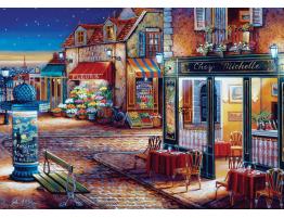 Puzzle Art Puzzle Café Chez Michelle de 500 Piezas