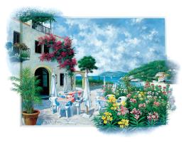 Puzzle Art Puzzle Café Costero de 260 Piezas