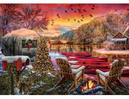 Puzzle Art Puzzle Campamento de Remolques de 2000 Piezas