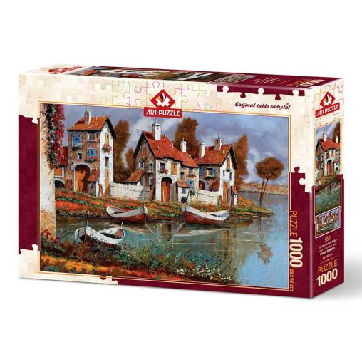 Puzzle Art Puzzle Casa en Cerchio, Italia de 1000 Piezas