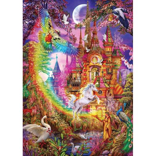 Puzzle Art Puzzle Castillo Arcoiris de 500 Piezas