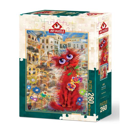 Puzzle Art Puzzle El Gato Rojo de 260 Piezas