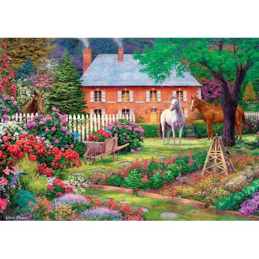 Puzzle Art Puzzle El Jardín de los Caballos de 1500 Piezas