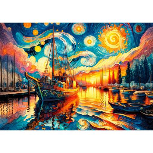 Puzzle Art Puzzle El Pincel del Mar de 260 Piezas