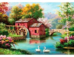 Puzzle Art Puzzle El Viejo Molino Rojo de 1000 Piezas