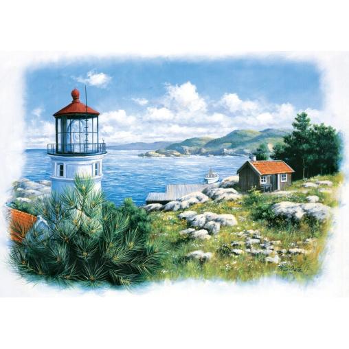 Puzzle Art Puzzle Faro Frente al Mar de 500 Piezas