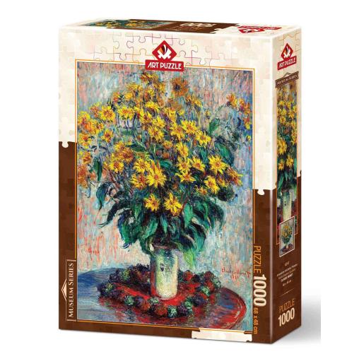 Puzzle Art Puzzle Flores de Alcachofa de Jerusalén de 1000 Pzs