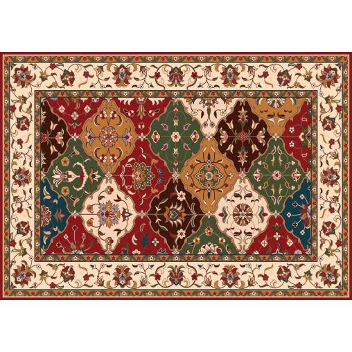 Puzzle Art Puzzle Flores de Anatolia, Diseño de Alfombra 1000 Pz