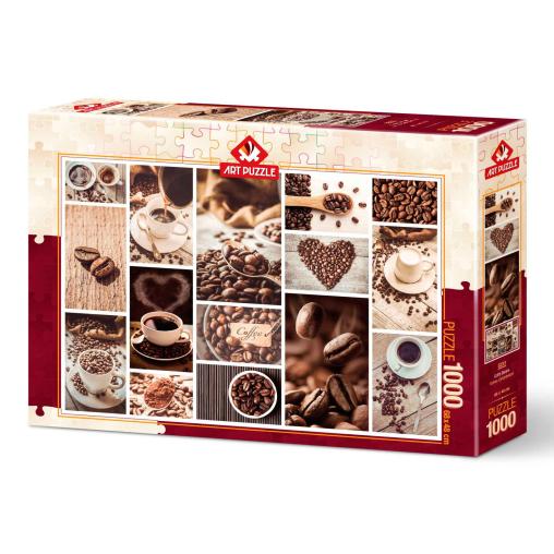 Puzzle Art Puzzle Granos de Café de 1000 Piezas