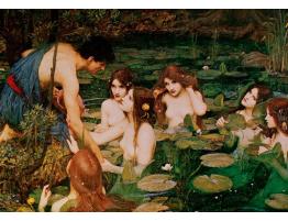 Puzzle Art Puzzle Hilas y Las Ninfas de 1500 Piezas