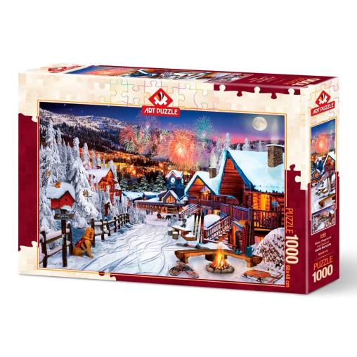 Puzzle Art Puzzle Juegos de Invierno de 1000 Piezas