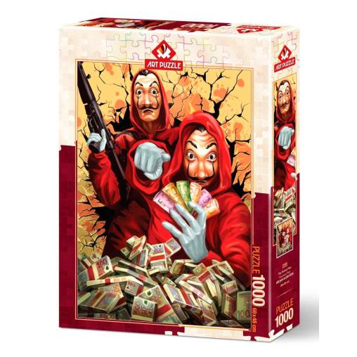 Puzzle Art Puzzle La Casa de Papel: Plan Perfecto de 1000 Pzs